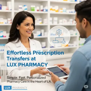 Effortless Transitions: How to Easily Transfer Your Prescriptions to LUX PHARMACY in Los Angeles