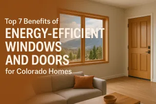 Energy-Efficient Windows and Doors in Colorado