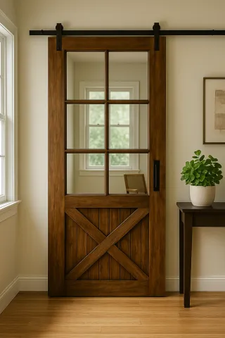10 Stunning Barn Doors with Windows That Transform Any Room