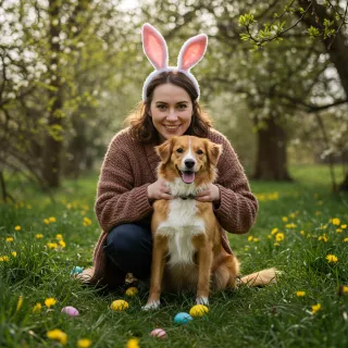 Ostern mit Hund: Sicherheit & Spaß für die ganze Familie | BrunoBox