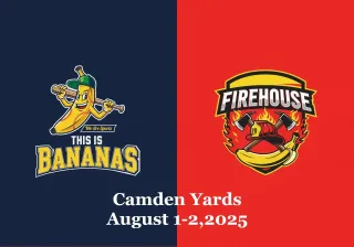 Bananas Sweep Firefighters in Historic Camden Yards Debut