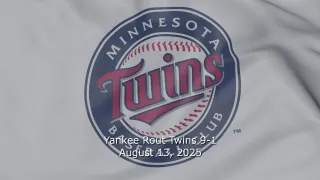 Twins Beat Yankees 4-1: Joe Ryan Ends Nine-Game Losing Streak | Homer Hankies