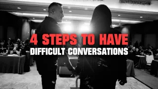 4 steps to have difficult conversations