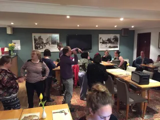 Social evening at Hampton Ferry