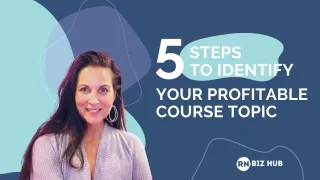 5 Steps to Find Your Profitable Online Course Niche