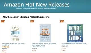 Commended Debuts As #1 Hot New Release In Christian Pastoral Counseling