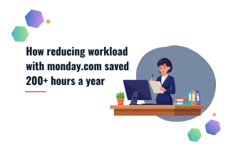 How reducing workload with Monday.com saved 200+ hours a year