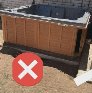 How to dismantle a hot tub