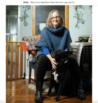 2B Dog Training in The NY Times!