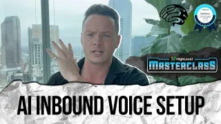 Set Up Inbound Voice AI in GoHighLevel in Just 10Minutes | Masterclass Training