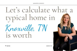 Let's calculate what a typical home in Knoxville, TN is worth