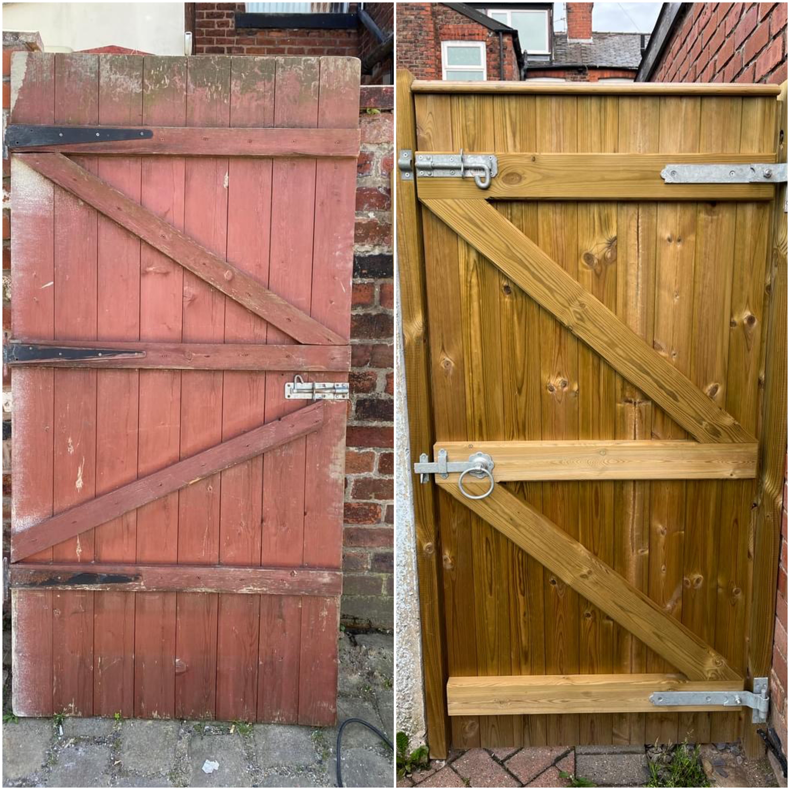Side Gate Repair in Burnage | Handyman Fix for Swollen Wooden Gate