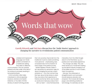 Dental Communication | Words That Wow