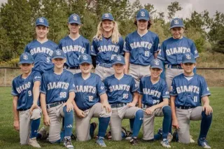 Simcoe Giants 13U Battle to Silver at OBA Championships