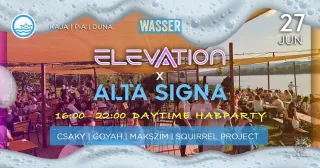 Ingyenes program a Duna-parton: Makszim & Friends – HABPARTY a Wasserben