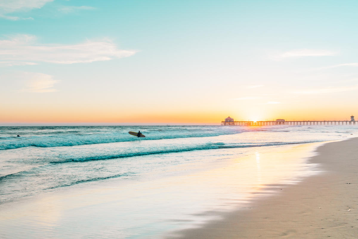 🌴 Soaking Up the Sun at Huntington City Beach — Huntington Beach, CA