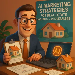 AI Marketing Strategies for Real Estate Agents and Wholesalers