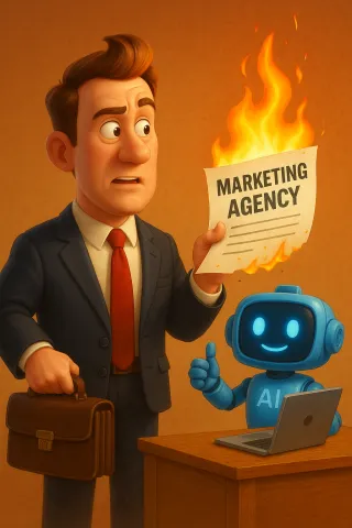 How Businesses Can FIRE Their Marketing Agency with AI