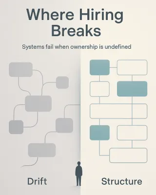 Why hiring breaks before systems do