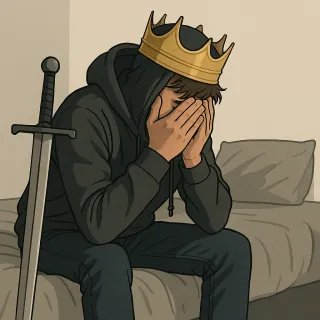 The Silent War of a Warrior King - My Poem on Anxiety