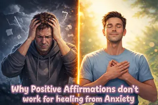 Why Positive Affirmations don’t work for healing from Anxiety.