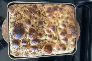 Ramblin' Big & Bubbly Sourdough Focaccia