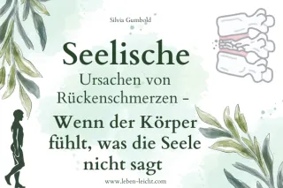 Seelische Ursachen von Rückenschmerzen