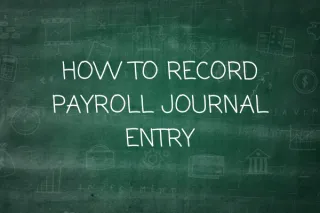 How to record payroll journal entry