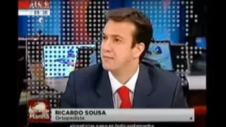 Dr. Ricardo Sousa fala sobre "Lesões do Joelho", na SIC Notícias