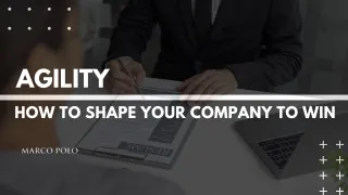 Agility: How to shape your  company to  win.