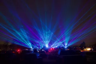 Celebrate America with Emerald Owl Productions' Spectacular Laser Shows