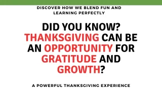 🍂Fall: Thanksgiving Adventure Newsletter