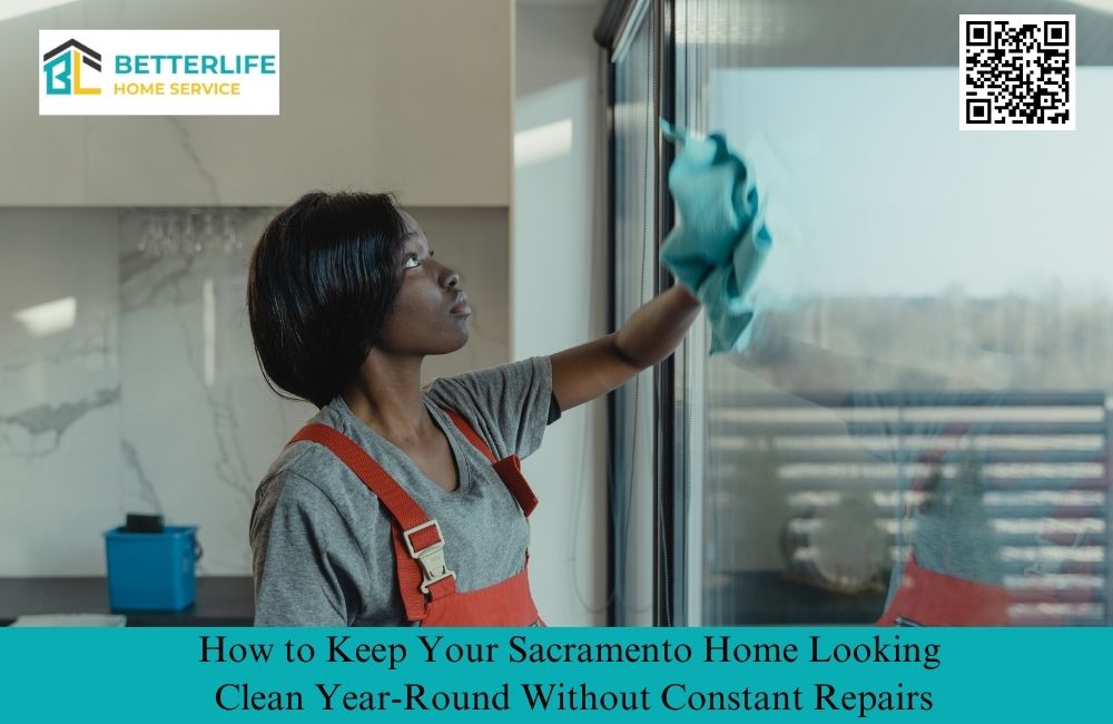 How to Keep Your Sacramento Home Looking Clean Year-Round Without Constant Repairs