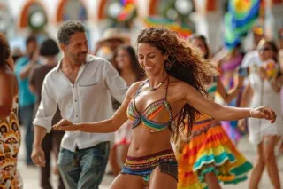 Salsa Classes en La Placita, Santurce