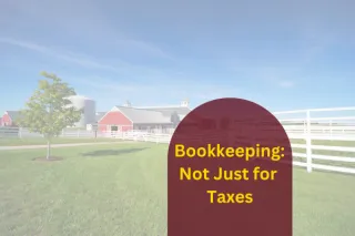 Bookkeeping: Not Just for Taxes