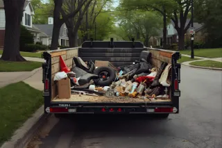 How Much Junk Can Fit in a Junk Removal Truck or Trailer?