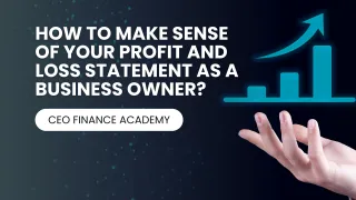 How to Make Sense of Your Profit and Loss Statement as a Business Owner?