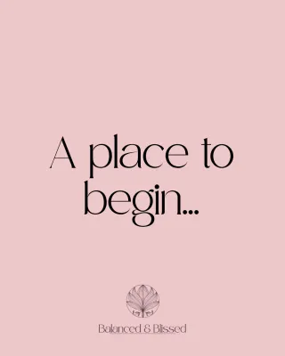 A Place To Begin