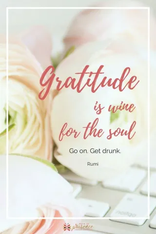 Drunk on Gratitude: Savor the Joy of Thankfulness