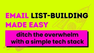 Email List-Building Made Easy