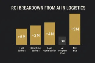 The ROI of AI in Logistics: How Route
Optimization Saves Millions
