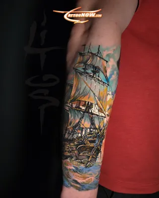 Rose Tattoo by Jeffery