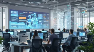 Less Agents, Better Service?