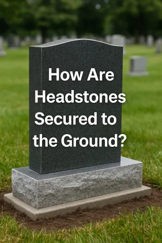How Are Headstones Secured to the Ground?