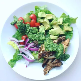 Easy, Quick, Summer Dinner; Blackened Chicken Salad