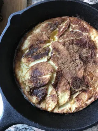 Easy Dutch Baby Pancake Recipe with a Paleo Spin {gluten-free, grain-free}