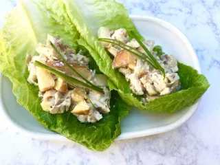 Chicken Salad Lettuce Wraps Recipe