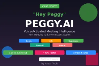 Hey Peggy: The Voice-Activated AI That Turned Meeting Talk Into Instant Action