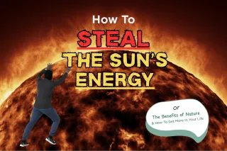 How To Steal The Sun's Energy: or The Benefits of Nature