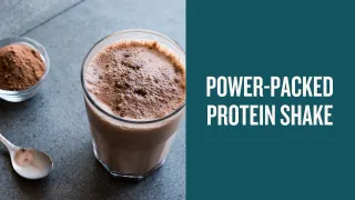 Power-Packed Protein Shake for Energy, Gut Health & Recovery